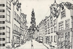 Show details for Bloemstraat towards Westerkerk Picture of Bloemstraat towards Westerkerk