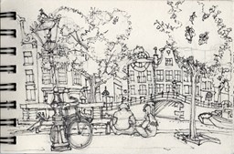 Show details for Prinsengracht Westerkerk towards Bloemgracht Picture of Prinsengracht Westerkerk towards Bloemgracht