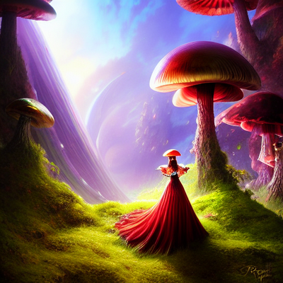 Picture of Mushroom Forest