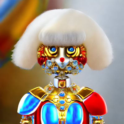 Picture of Bling Bling Robot Poodle